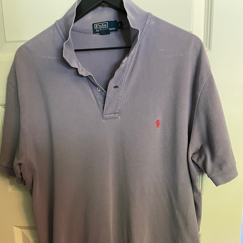 Mens Polo Ralph Lauren Polo Shirt Size Large